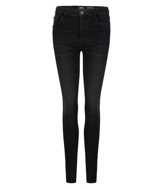 Rellix Meisjes jeans broek Xelly super skinny - Zwart