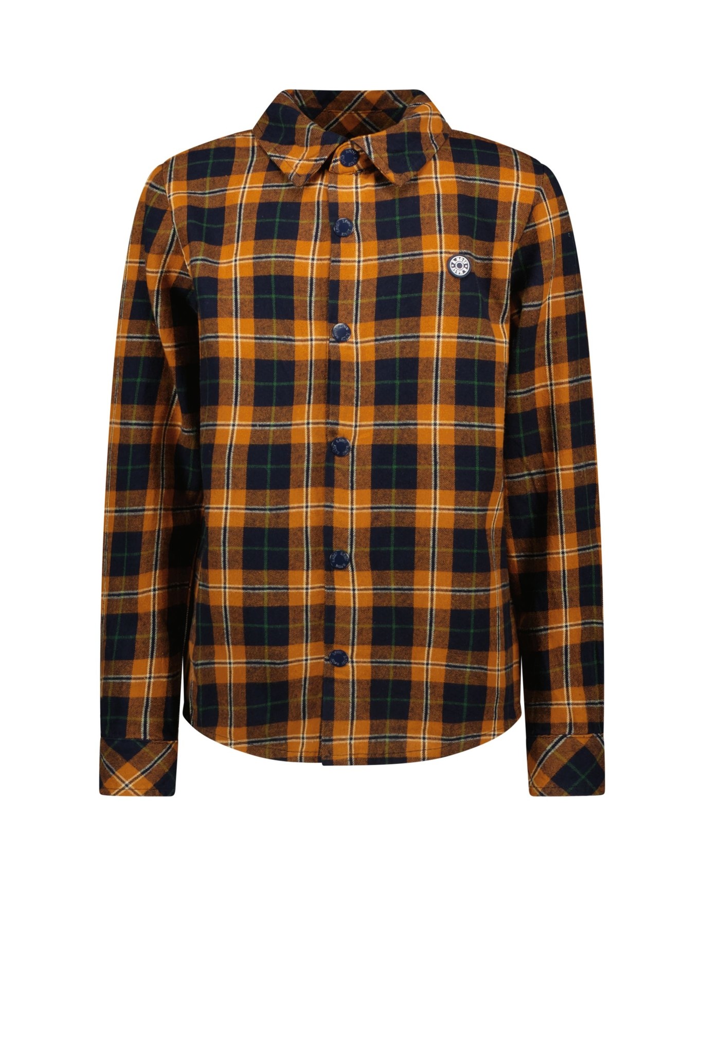 B.Nosy Jongens blouse geruit Up check ao