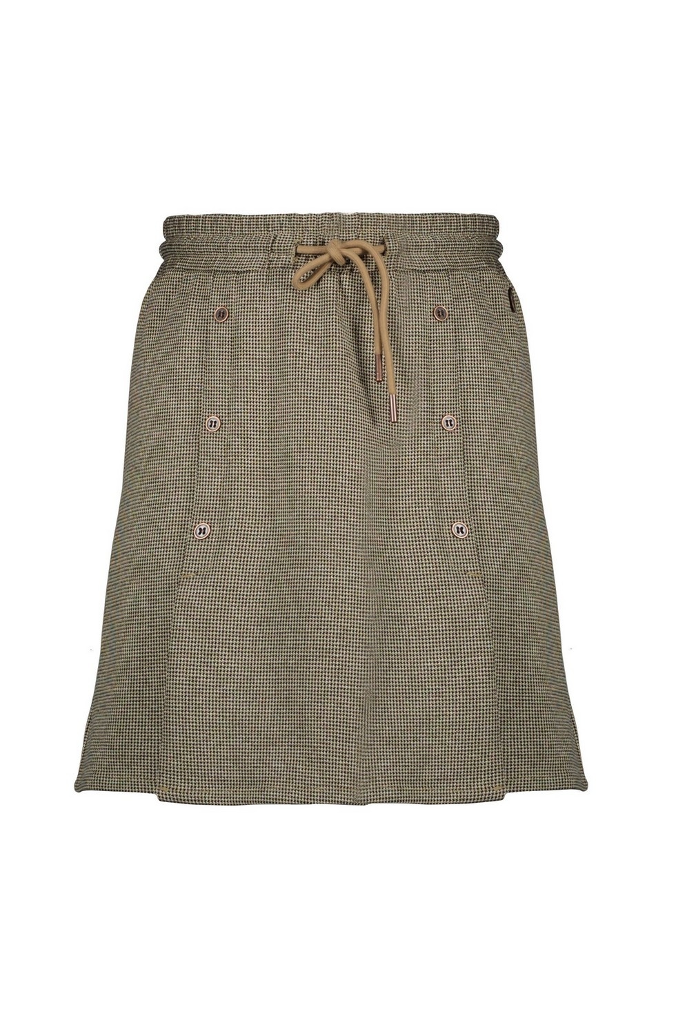 NoBell Meisjes rok pied de poule - Ninet - Beige