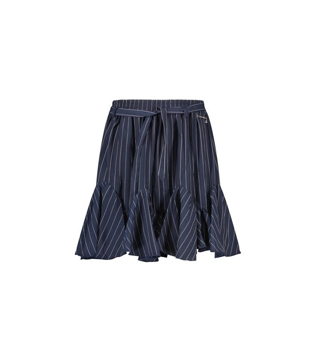 ELLE Chic Meisjes rok streep - Tecla - Donker navy blauw