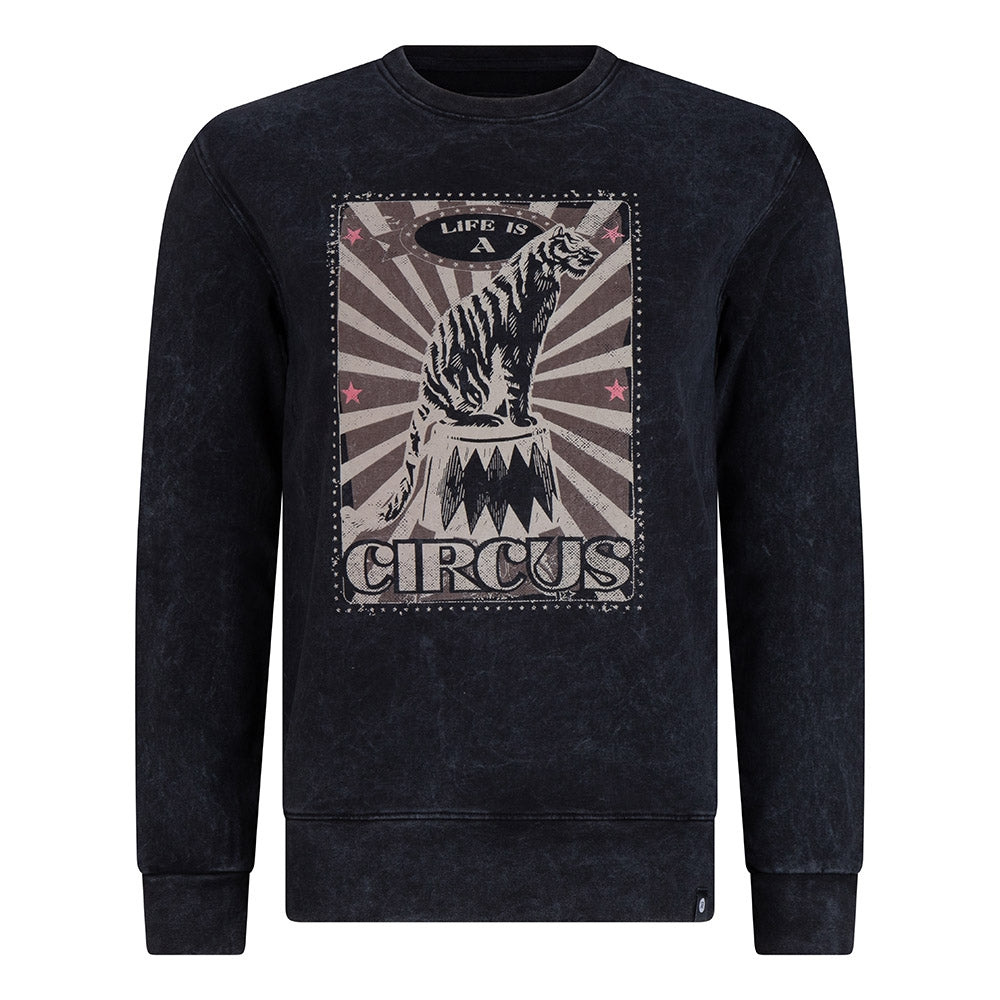 Rellix Crewneck Circus Truien & Vesten - Zwart