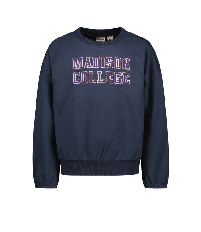 Street called Madison Meisjes sweater - Glendale - Navy blauw