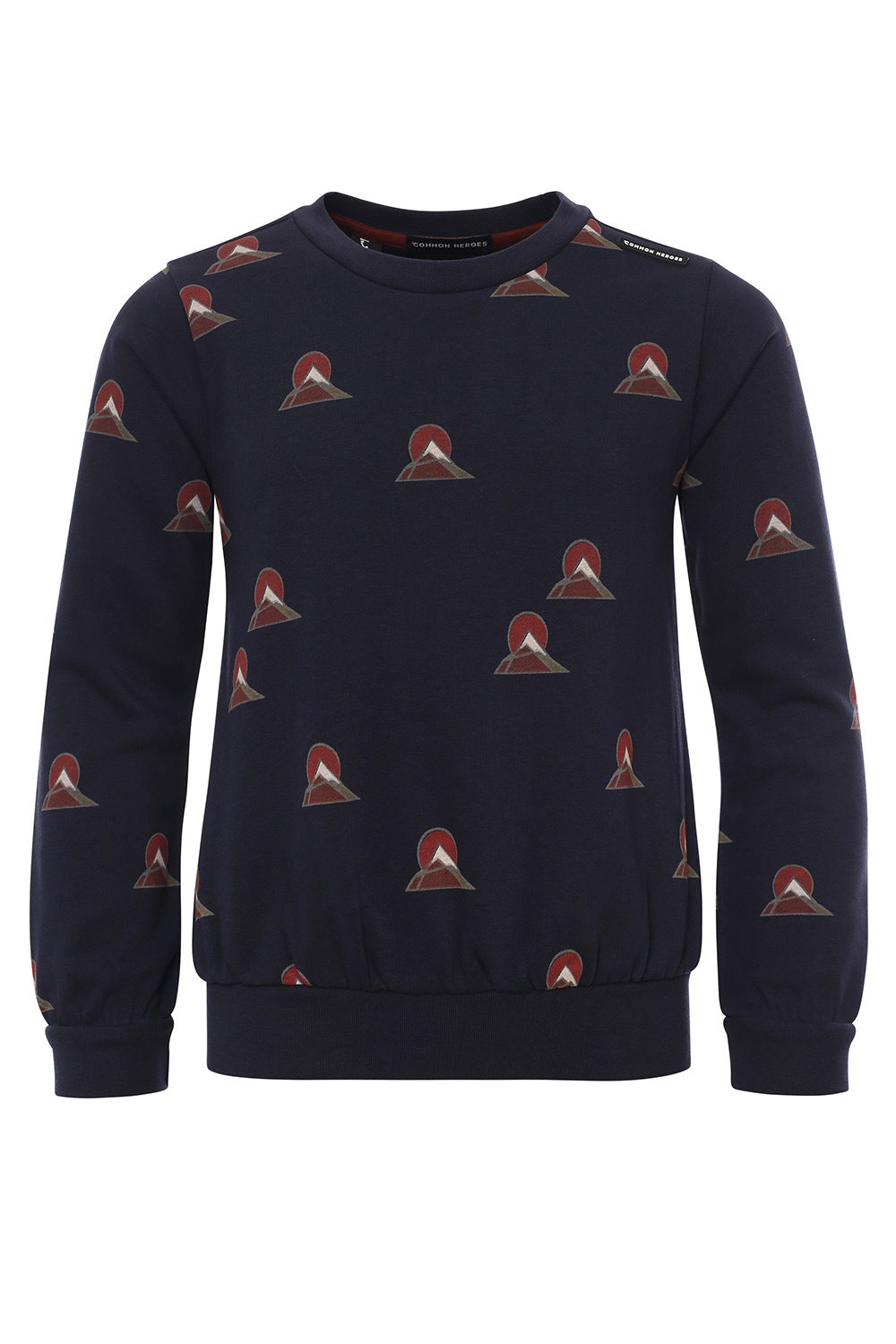 Common Heroes Jongens oversized trui - Navy blauw