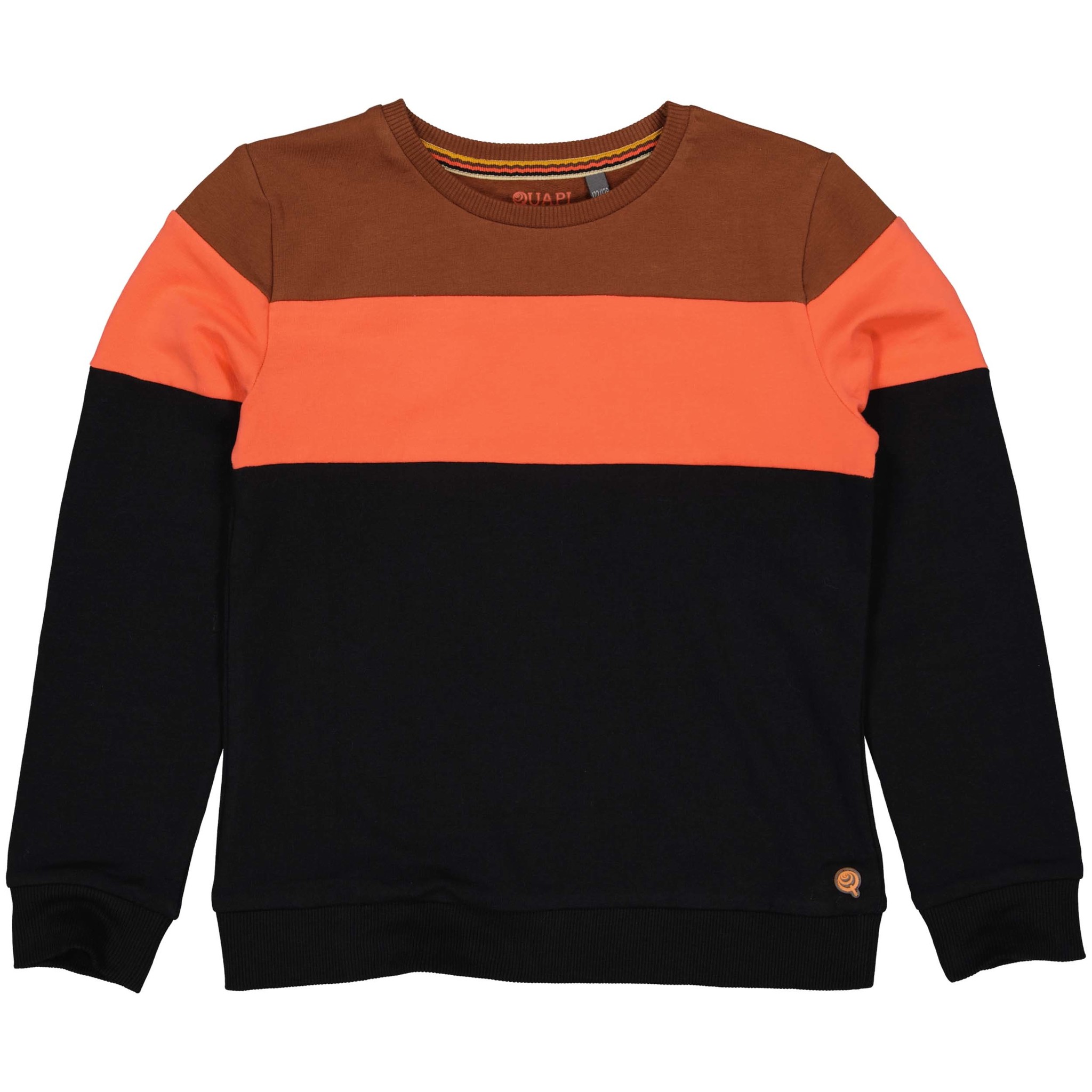 Quapi Meisjes sweater - Rida - Roest bruin