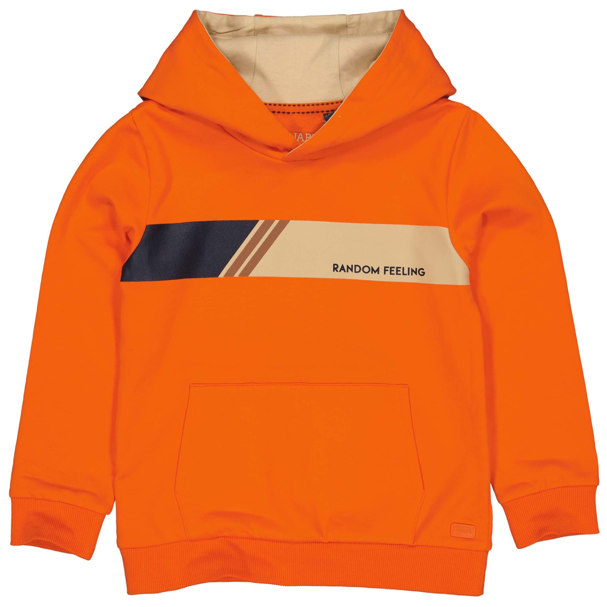 Quapi jongens hoodie Rehan Orange Flame