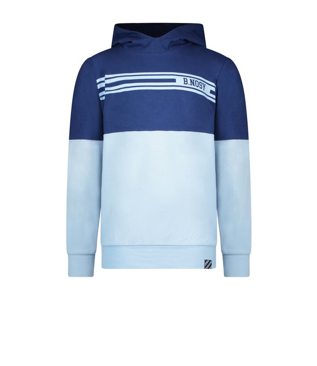 B.Nosy Jongens hoodie - Lake blauw