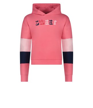 B.Nosy Meisjes hoodie - Berry roze