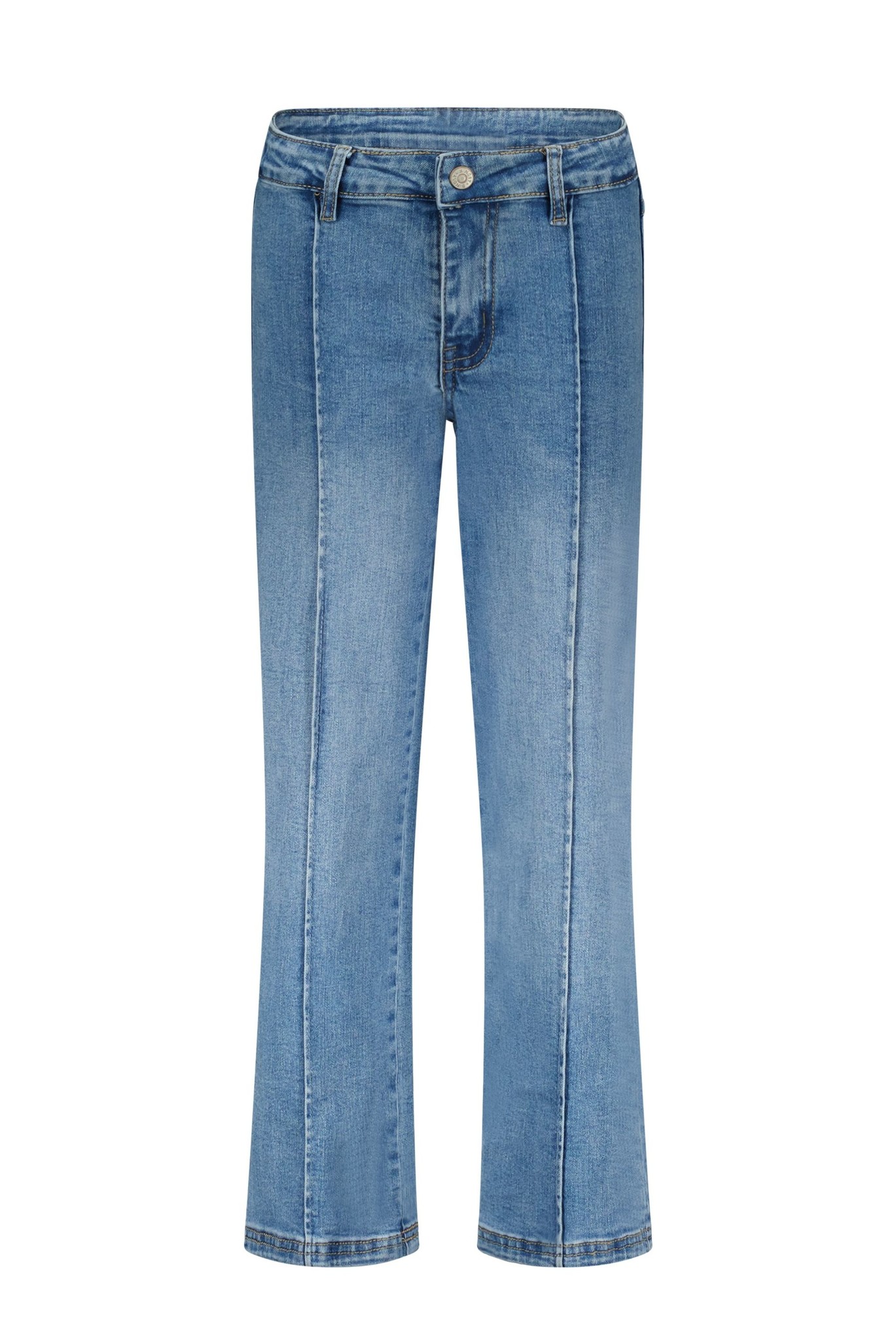 B.Nosy Meisjes broek straight fit - Adventurous denim