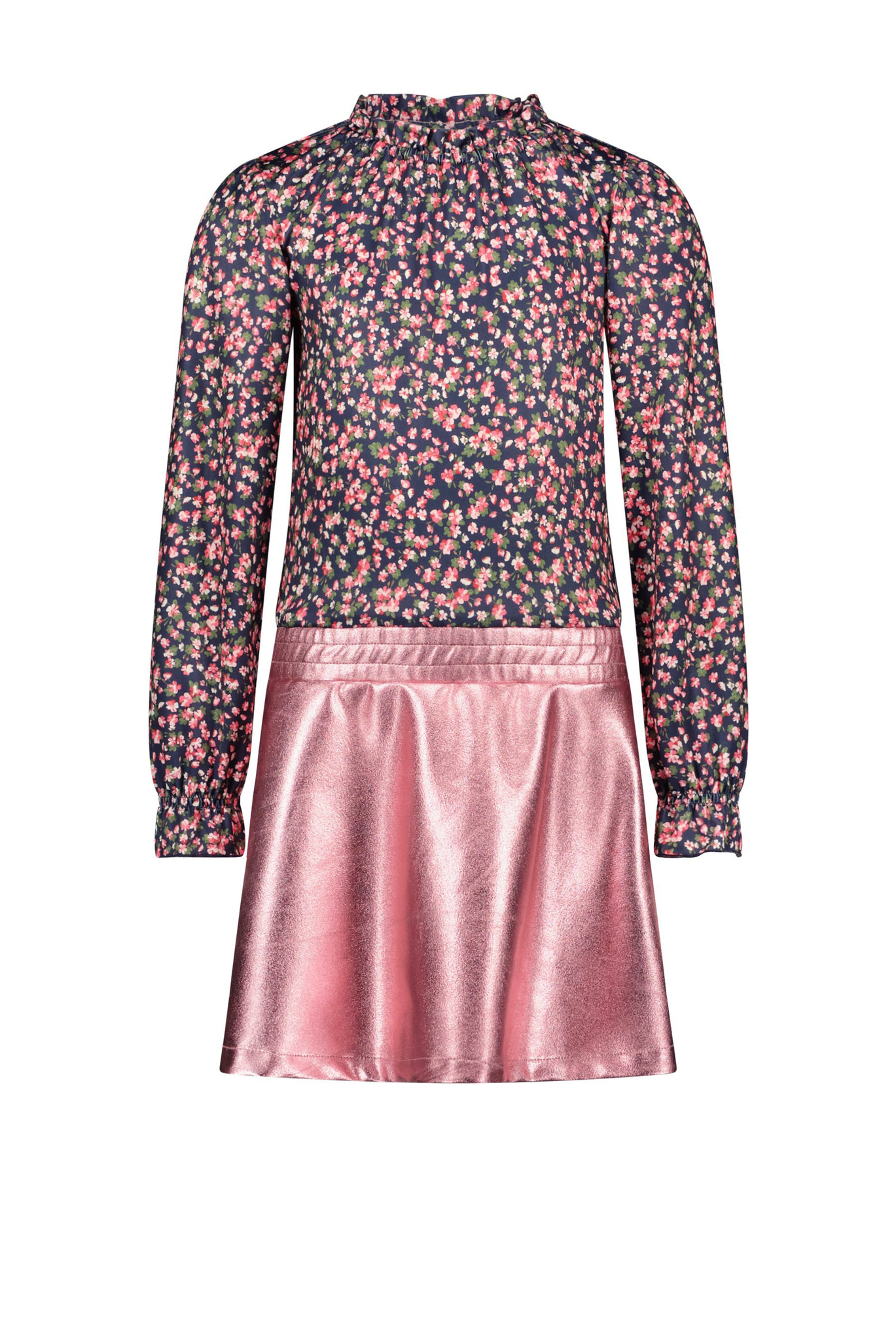 B.Nosy Meisjes jurk AOP - Sweet floral B.Nosy Meisjes jurk AOP - Sweet floral