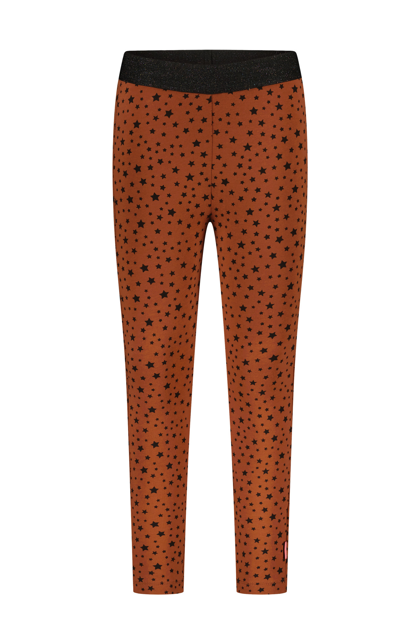 Tygo & Vito Meisjes legging AOP sterren - Walnut