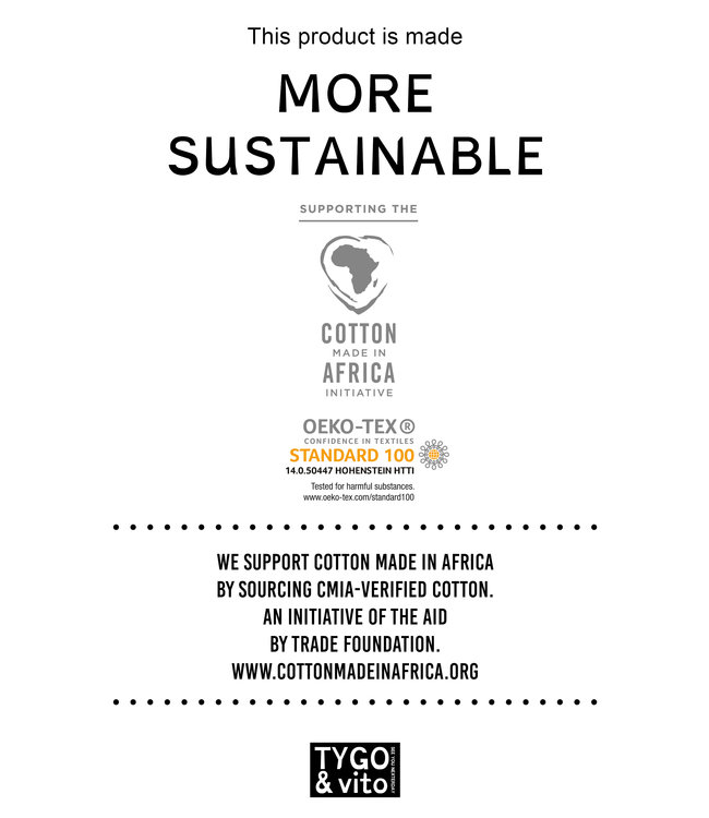 Tygo & Vito Meisjes sweat rok - Zwart