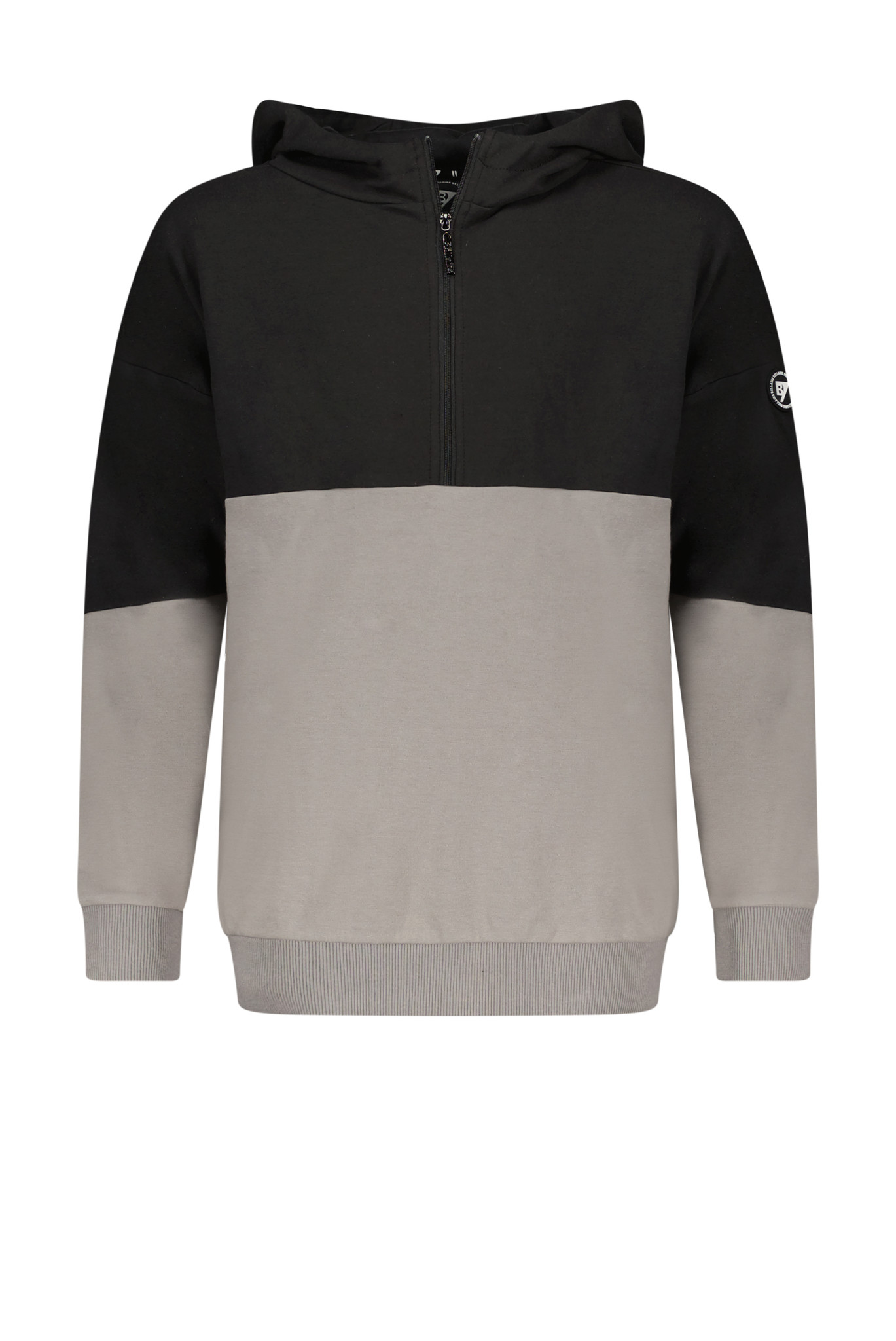 Bellaire Jongens hoodie fancy - Jet zwart