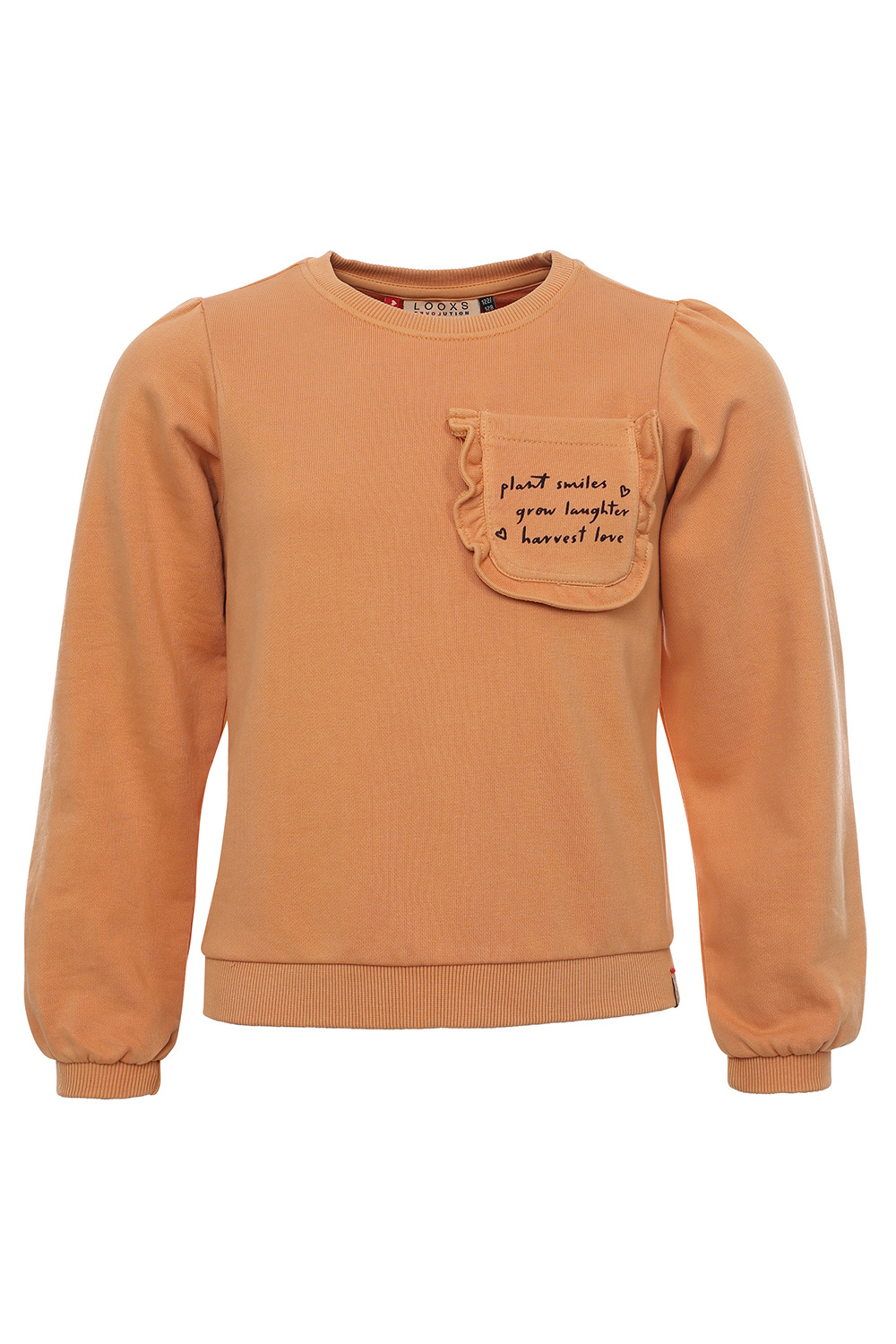 Looxs Revolution 2232-7334-407 Meisjes Sweater/Vest - Maat 104 - Oranje van Polyester