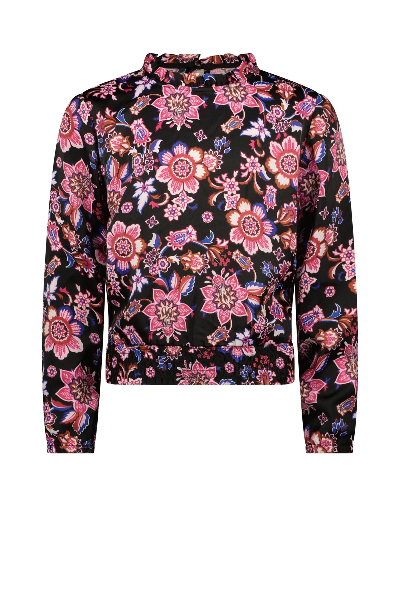 B.Nosy Meisjes blouse - Wise AOP