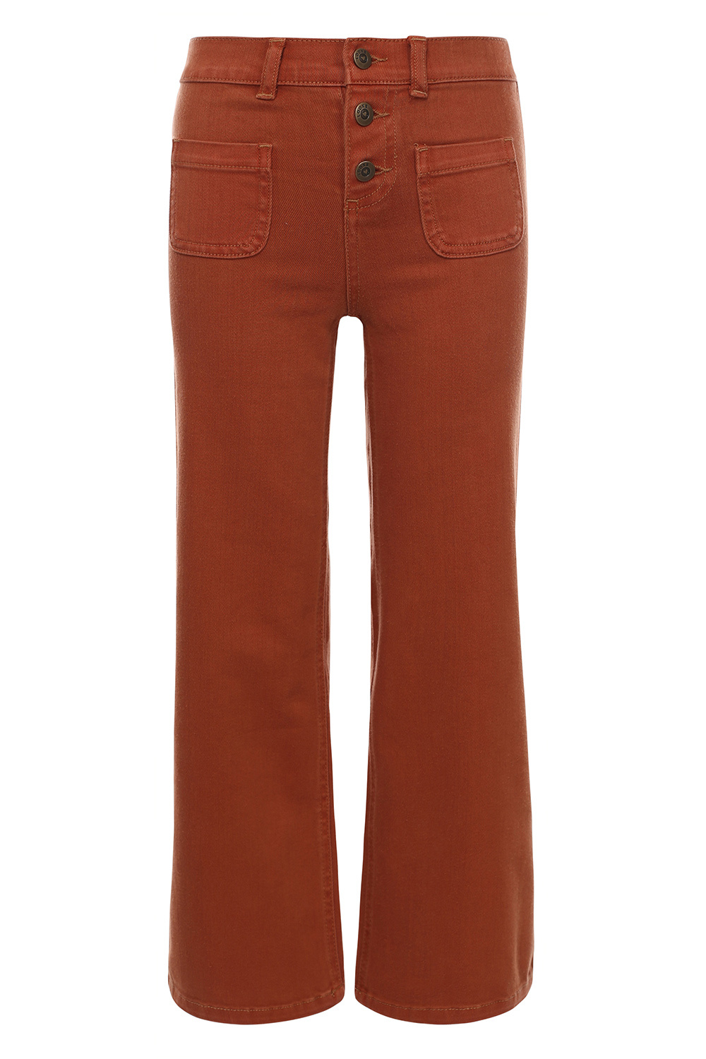 LOOXS 10sixteen Meisjes flair broek - Amandel LOOXS 10sixteen Meisjes flair broek - Amandel