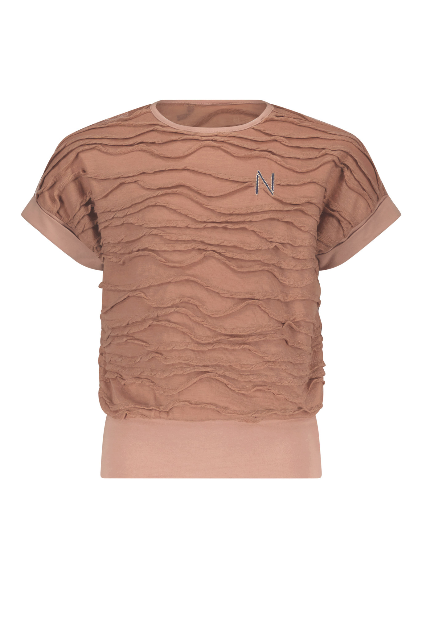 NoBell meiden t-shirt loose fit Kez Sand Blush