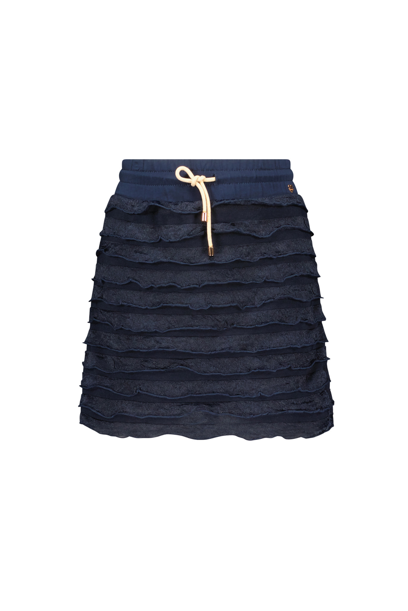 NoNo Meisjes rok ruffel - Nina - Navy blauw NoNo Meisjes rok ruffel - Nina - Navy blauw