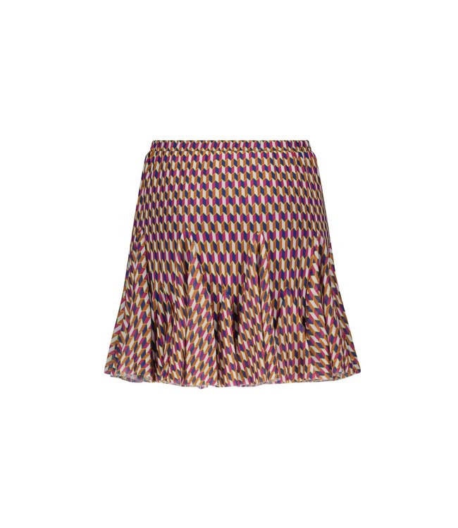 B.Nosy Meisjes rok mesh - Belle retro AOP