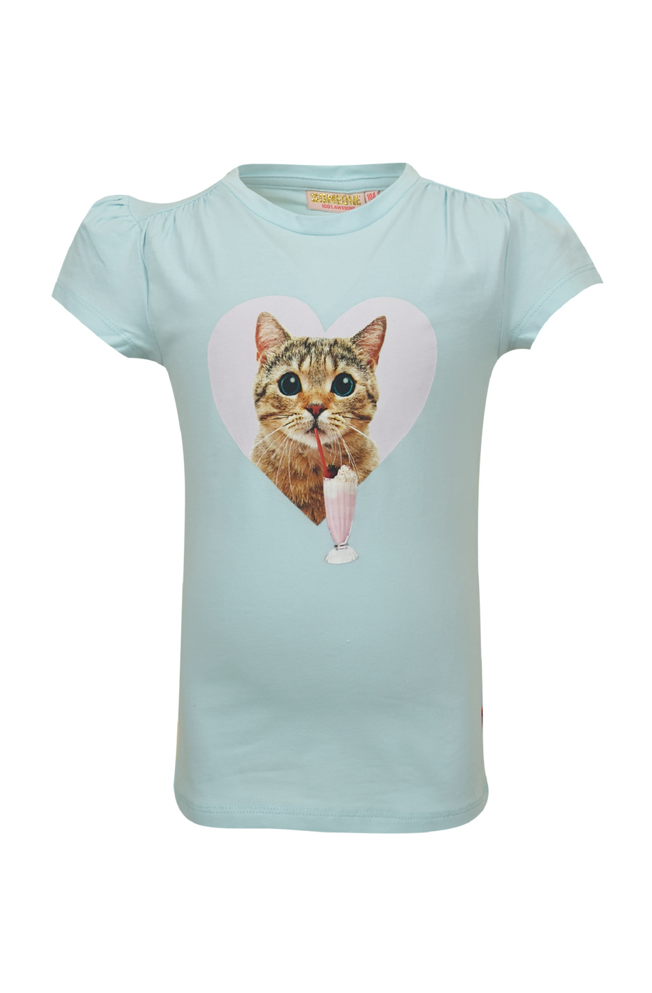 Someone Meisjes t-shirt - Yanna-SG-02-B - Aqua Someone Meisjes t-shirt - Yanna-SG-02-B - Aqua