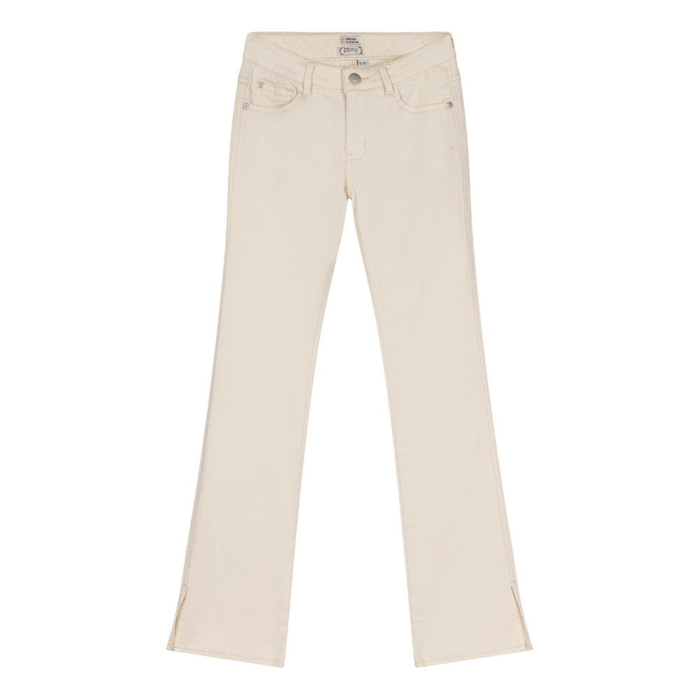 Indian Blue Jeans Lexi Bootcut Fit Jeans Meisjes - Broek - Gebroken wit - Maat 128