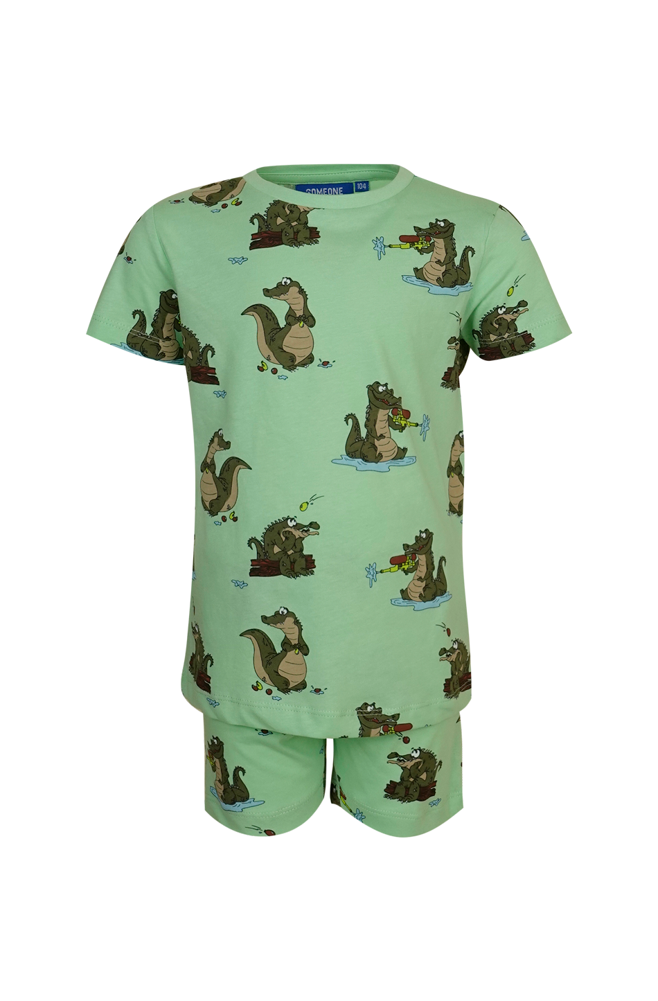 Someone Jongens pyjama - Energy-SB-66-B - Helder groen