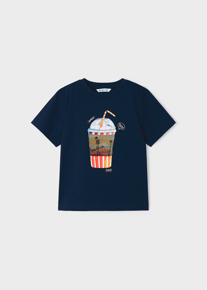 Mayoral Jongens t-shirt - Navy blauw