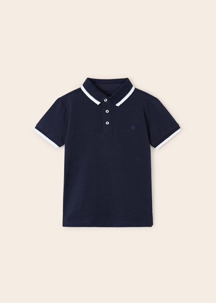 Mayoral Jongens polo - Navy blauw