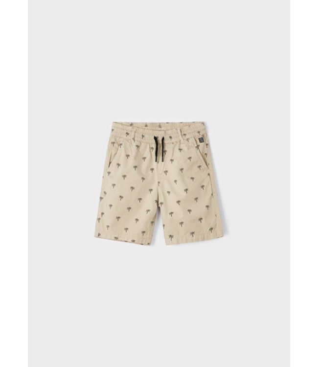 Mayoral Jongens short print - Beige