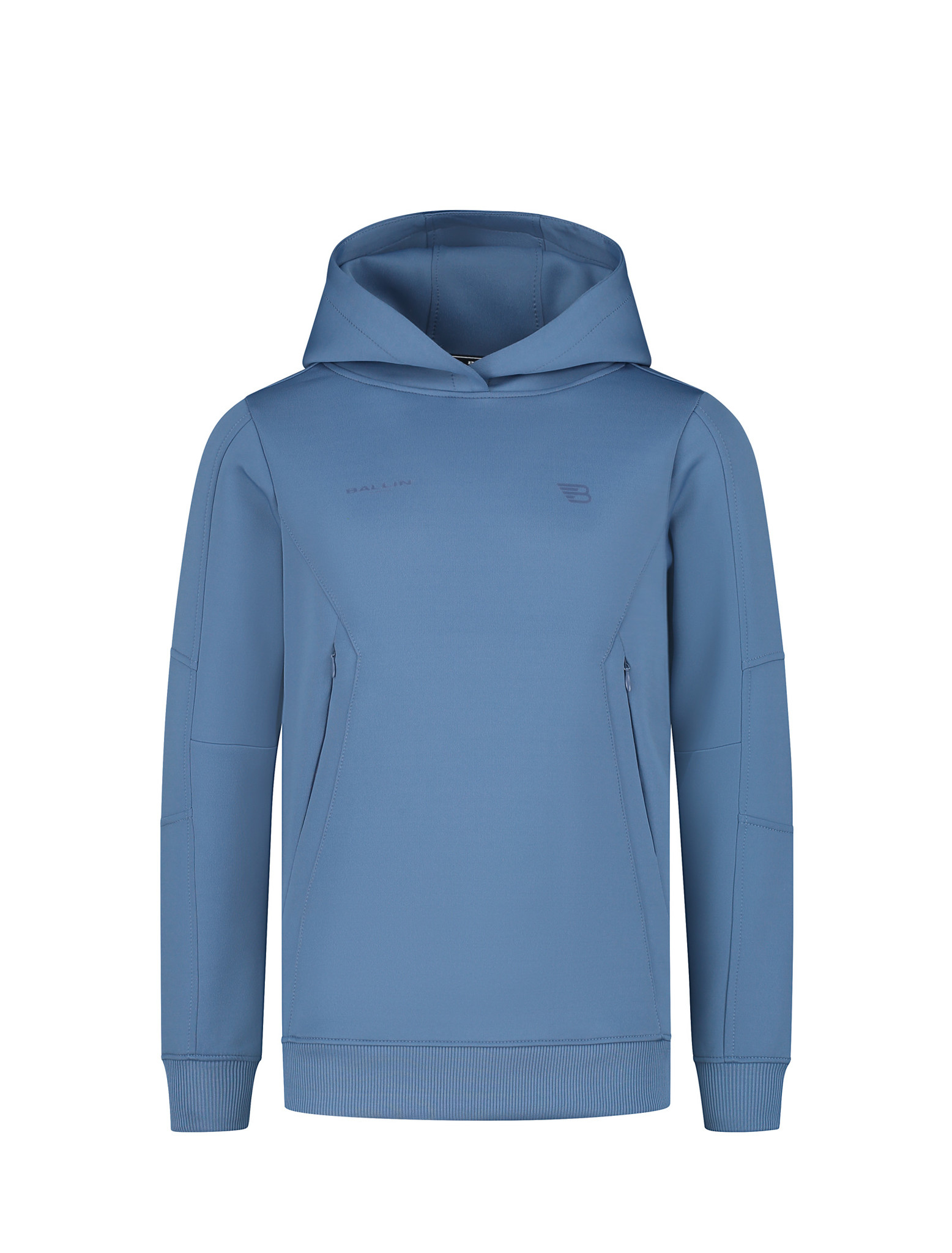 Ballin Jongens hoodie - Midden blauw Ballin Jongens hoodie - Midden blauw