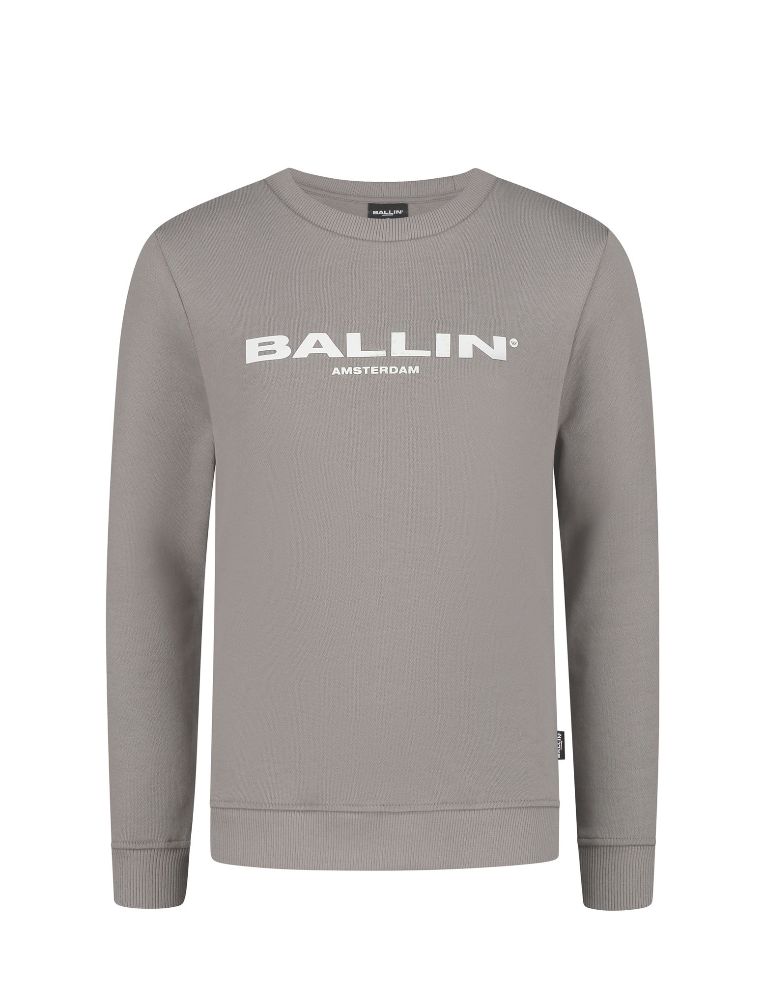 Ballin Amsterdam - Jongens Slim Fit Sweater - Bruin - Maat 128