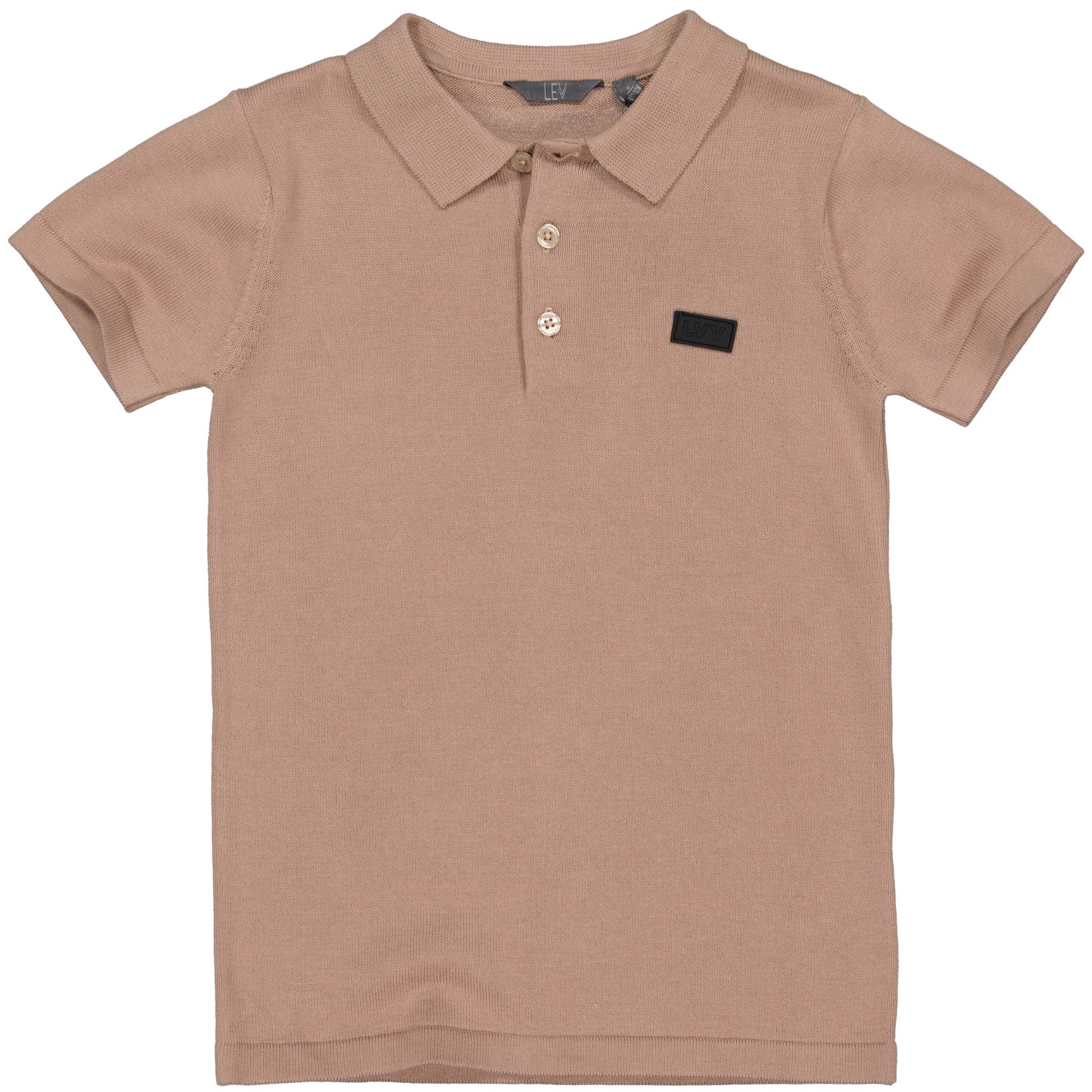 LEVV Jongens polo - Dano - Zand desert LEVV Jongens polo - Dano - Zand desert