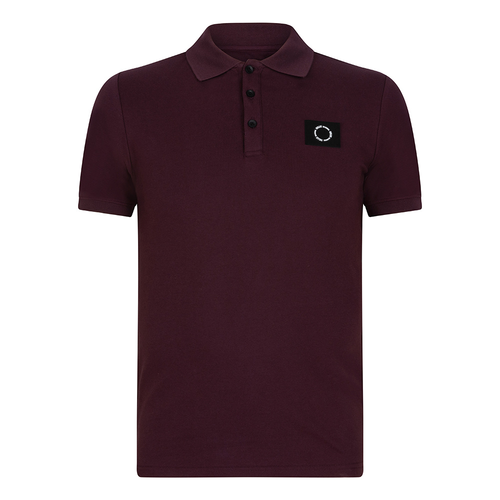 Rellix Jongens polo pique - Warm bordeaux Rellix Jongens polo pique - Warm bordeaux