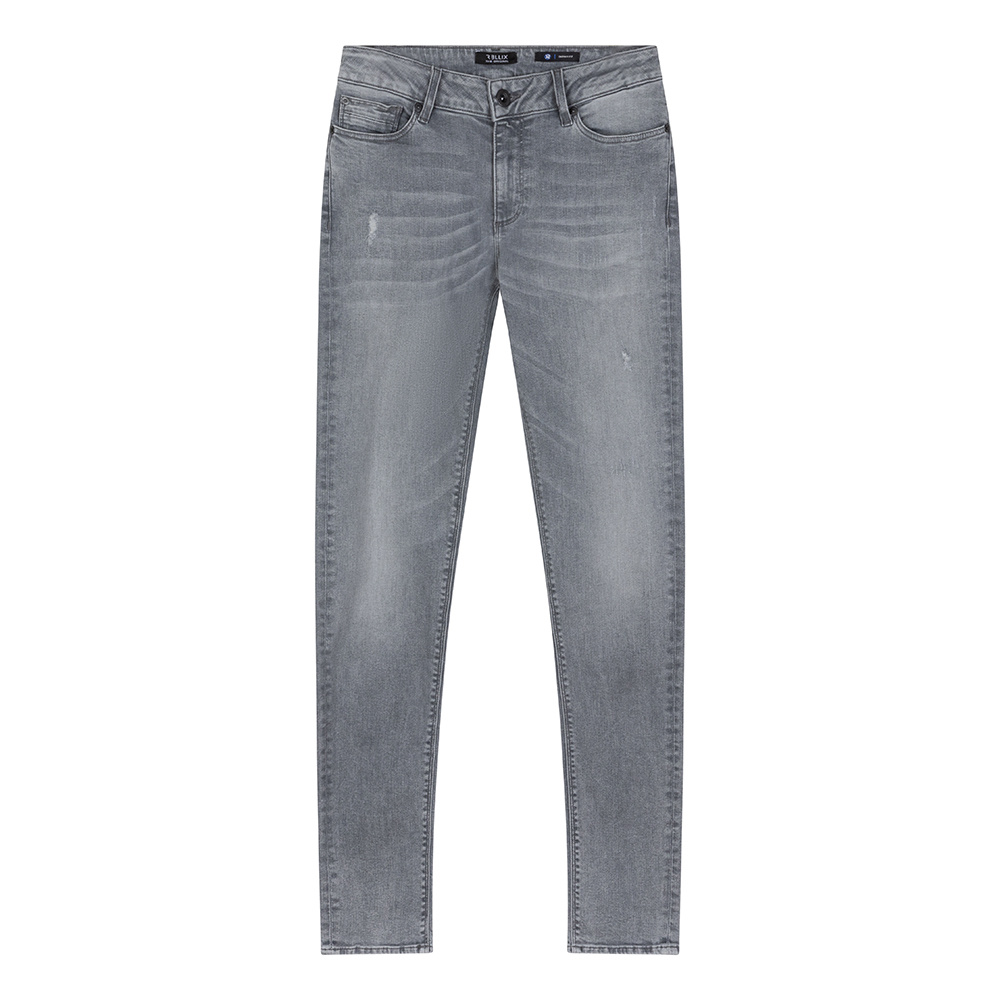 Rellix Jongens jeans broek Xyan skinny - Light grijs denim