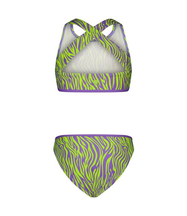 B.Nosy Meisjes bikini AOP - Active zebra groen