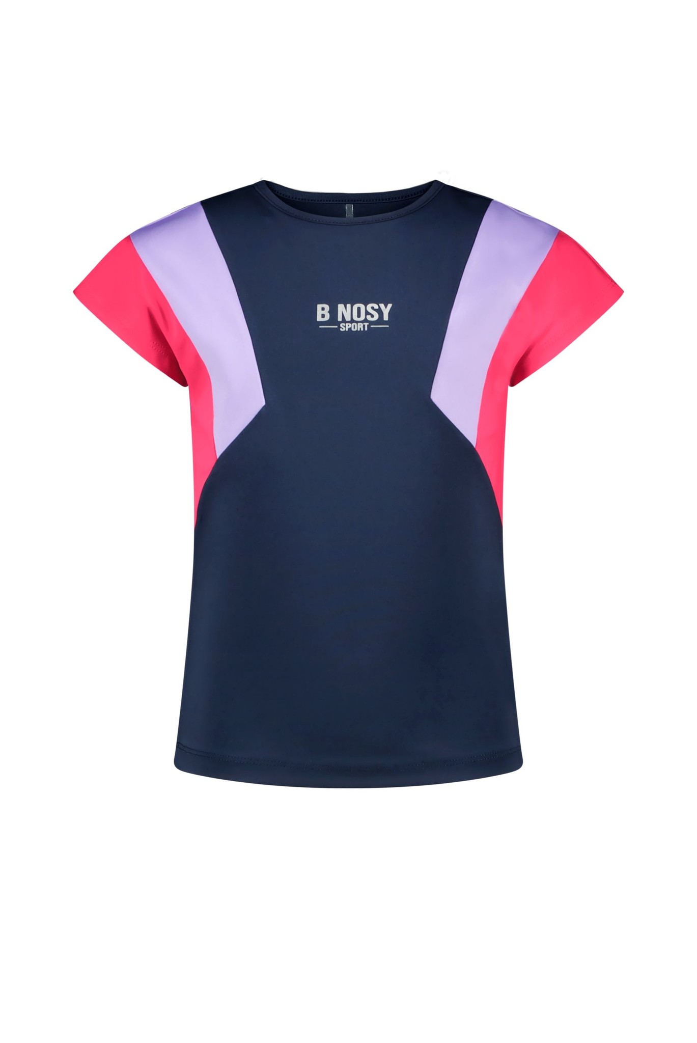B.Nosy Meisjes t-shirt - Navy blauw