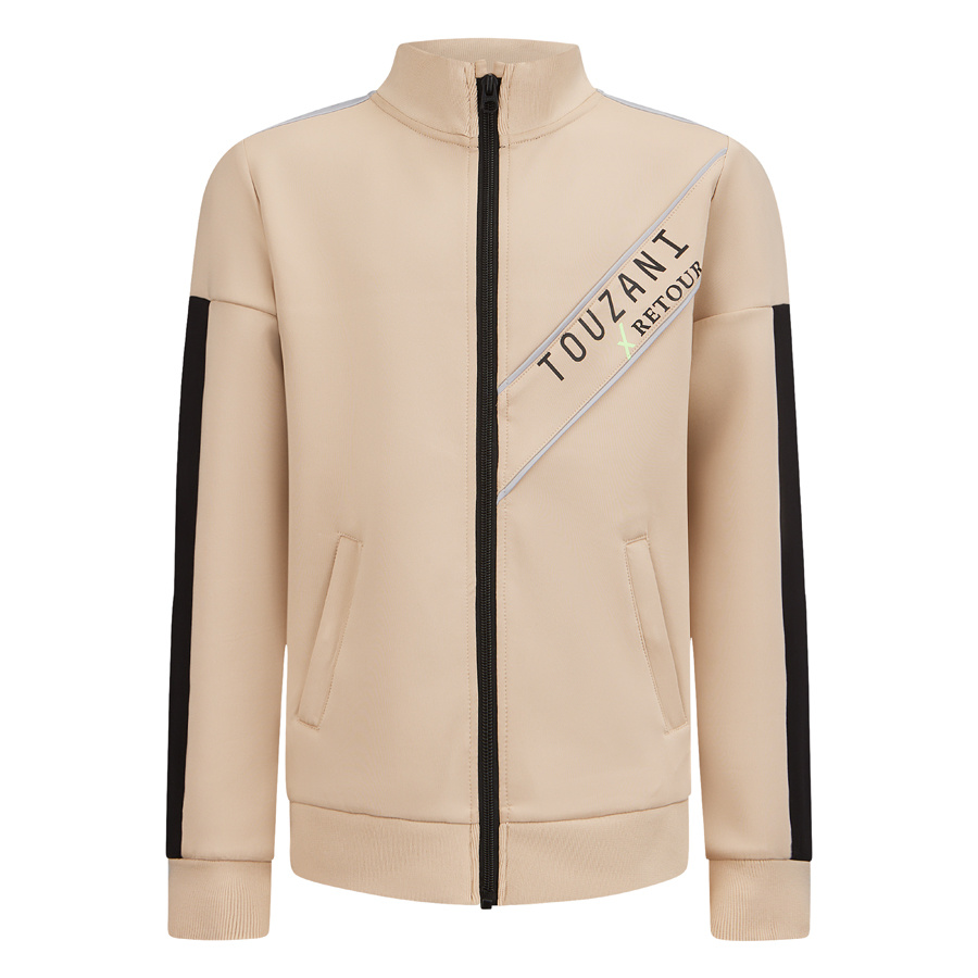 Retour Jeans X Touzani Jongens sweat vest - Fly - Sahara Retour Jeans X Touzani Jongens sweat vest - Fly - Sahara