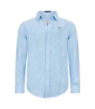 Retour Jeans Jongens shirt - Jurgen - Zacht blauw