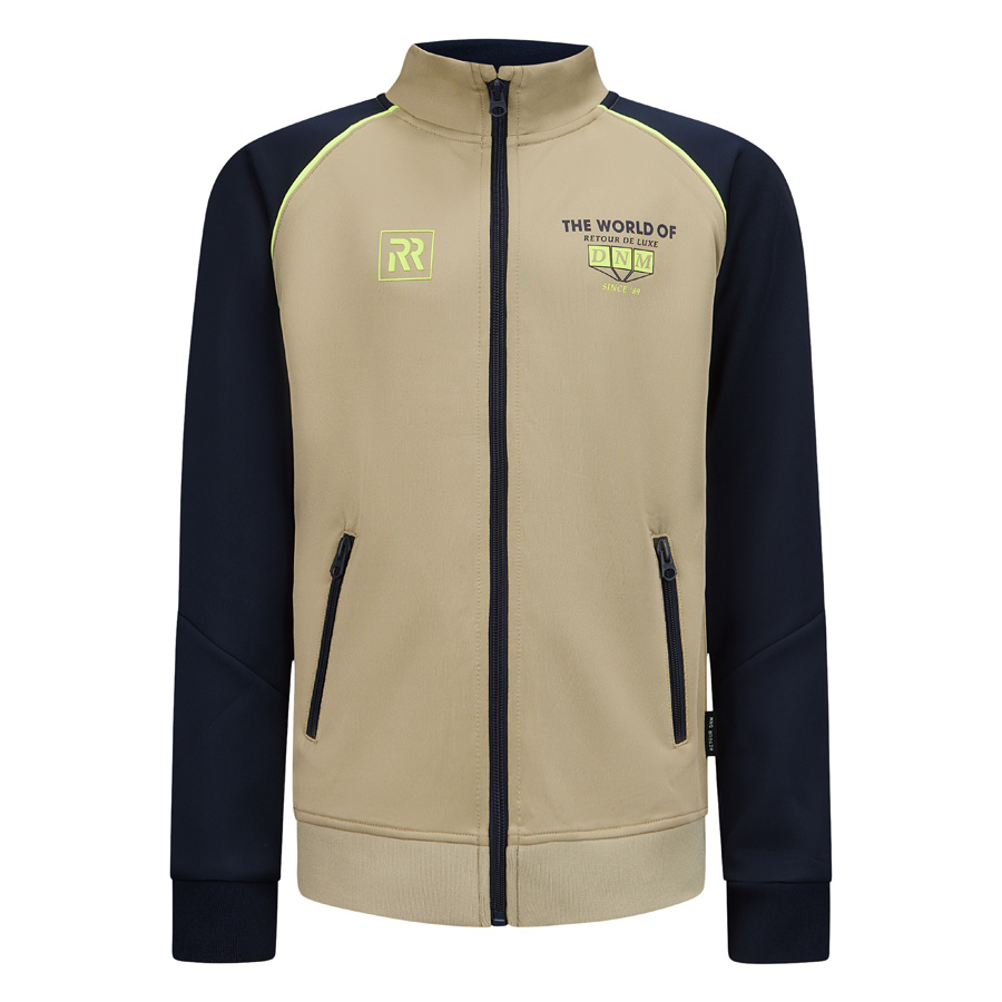 Retour Jeans Jongens vest - Paul - Licht army groen Retour Jeans Jongens vest - Paul - Licht army groen