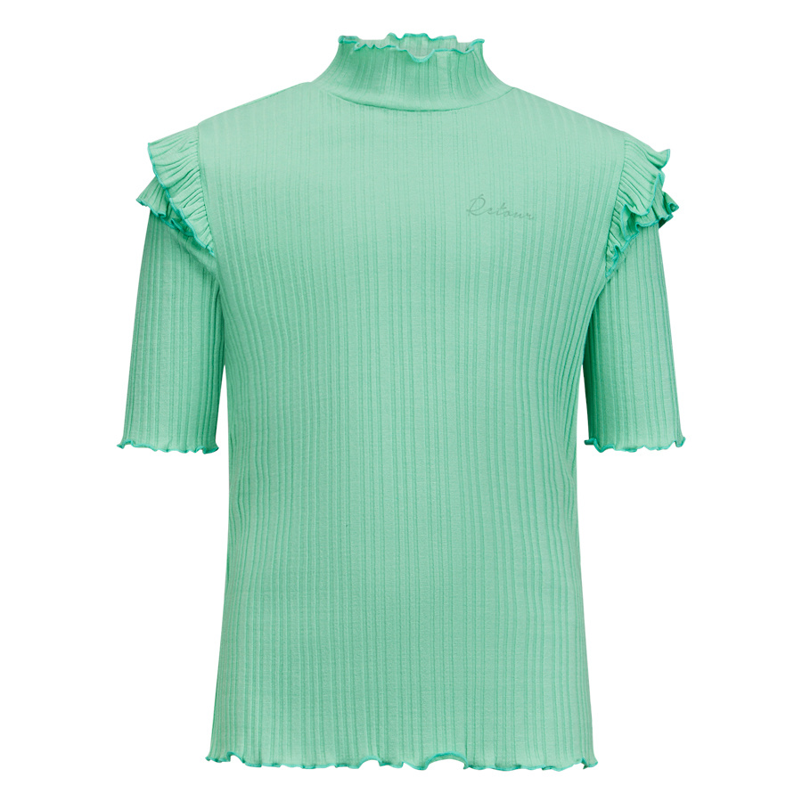 Retour Yass Tops & T-shirts Meisjes - Shirt - Groen - Maat 170/176