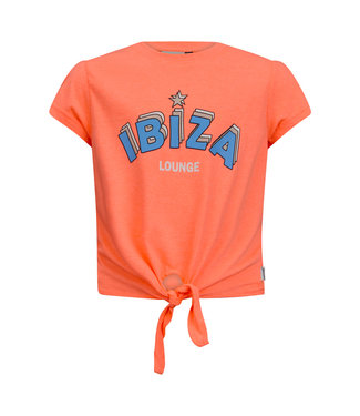 Retour Jeans Meisjes t-shirt - Idorra - Neon koraal