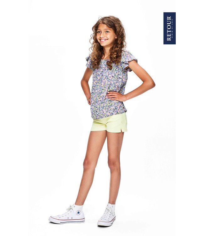 Retour Jeans Meisjes blouse - Fernanda - Licht appel groen