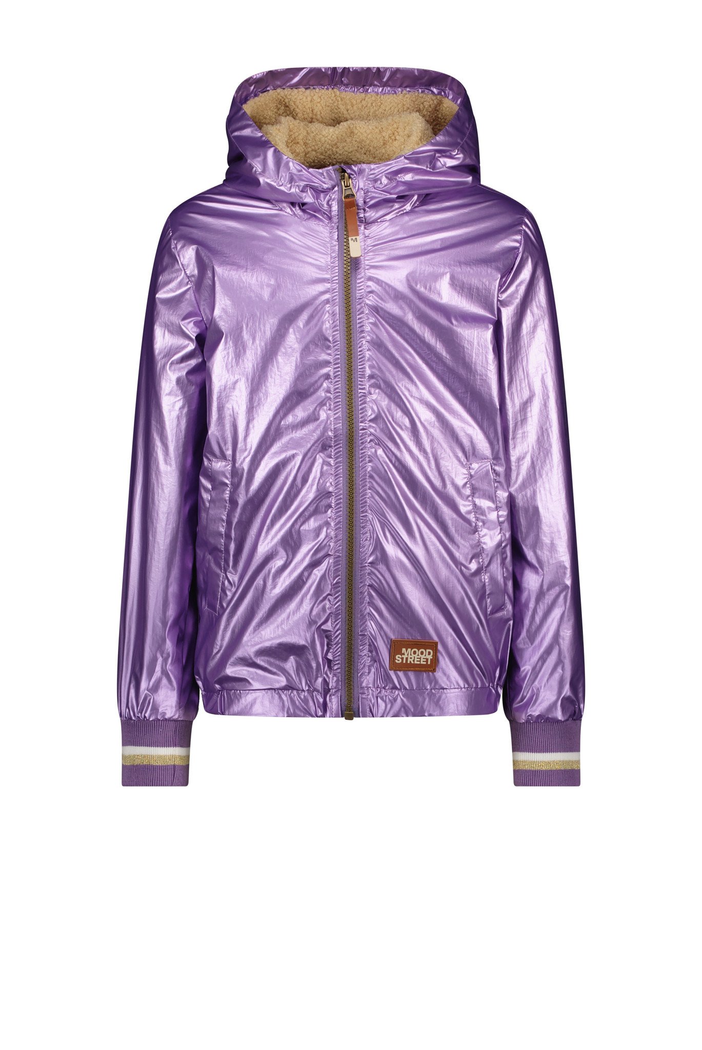 Moodstreet M302-5219 Meisjes Jas Purple - Maat 122/128