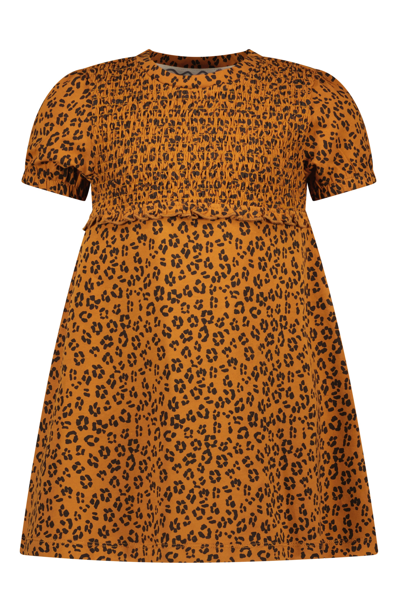 Moodstreet Meisjes tuniek AOP luipaard - Toffee Moodstreet Meisjes tuniek AOP luipaard - Toffee