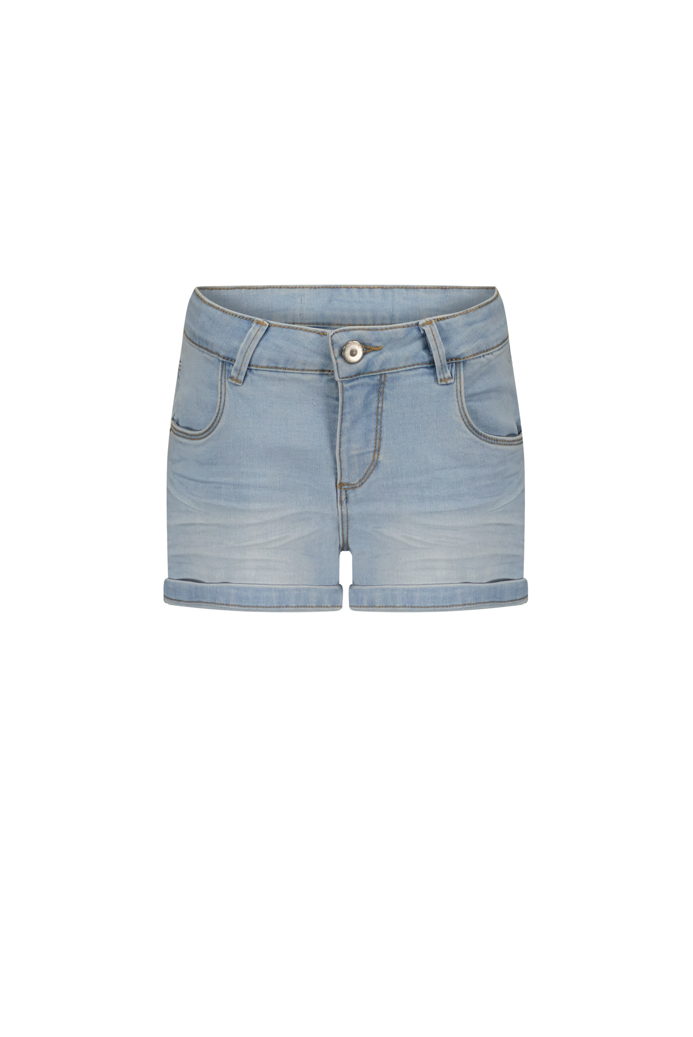 Moodstreet Meisjes denim short stretch - Licht used Moodstreet Meisjes denim short stretch - Licht used