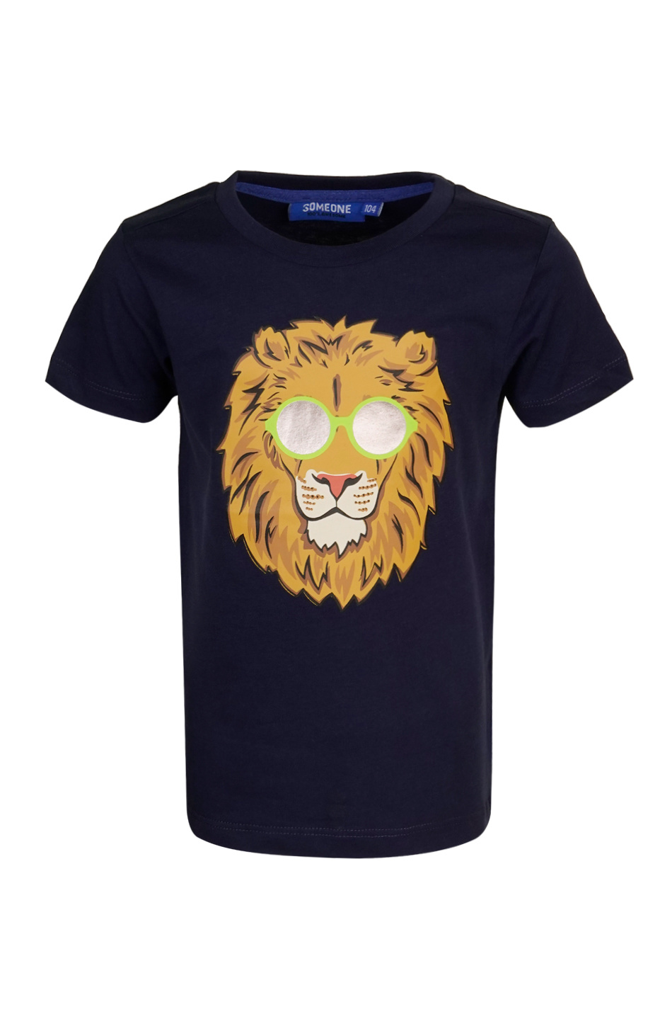 Someone Jongens t-shirt - Meromi-SB-02-D - Navy blauw Someone Jongens t-shirt - Meromi-SB-02-D - Navy blauw