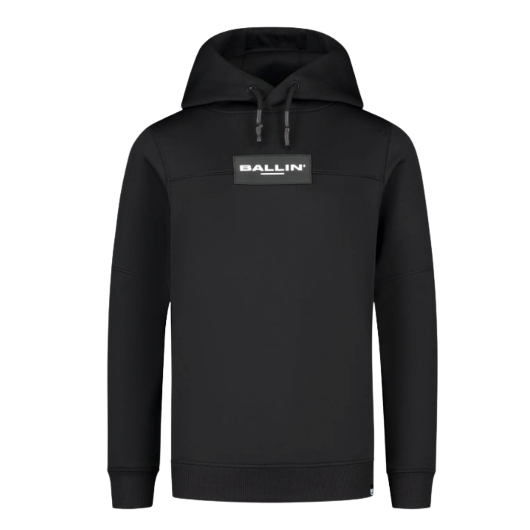 Ballin Jongens hoodie - Zwart Ballin Jongens hoodie - Zwart
