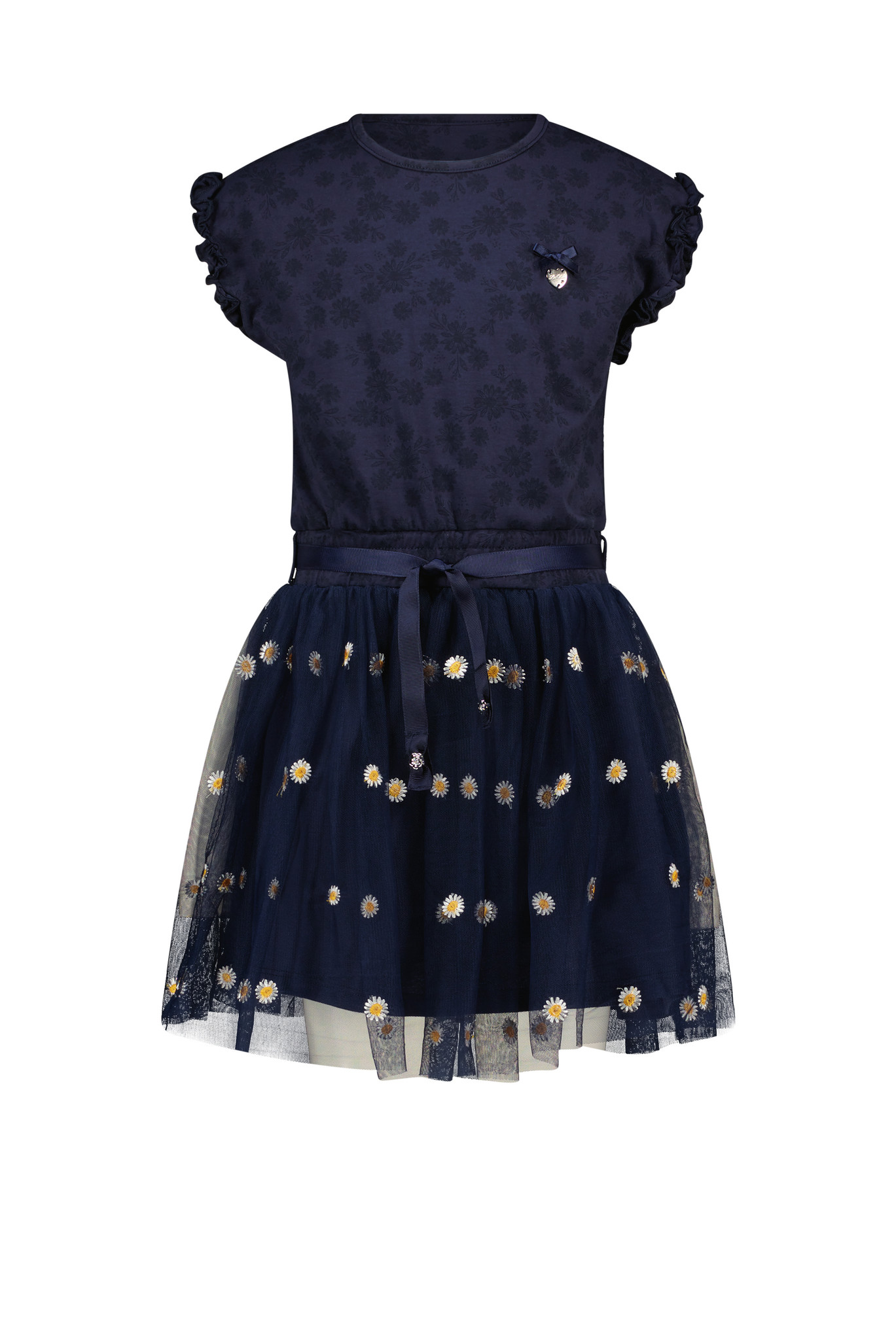 Le Chic Meisjes jurk - Squid - Navy blauw