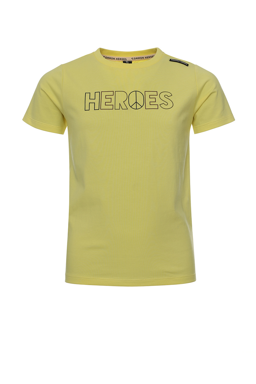 Common Heroes 2311-8416-500 Jongens Shirt - Maat 98/104 - Geel vanKatoen