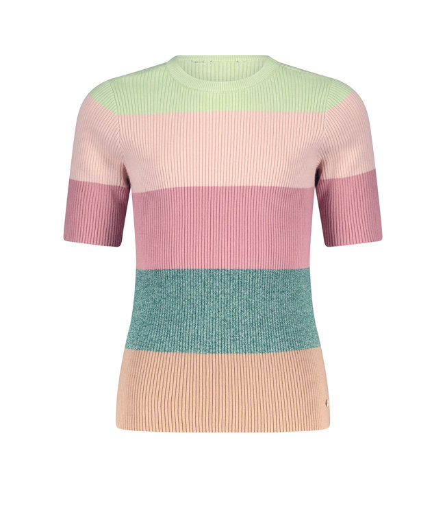 NoBell Meisjes top colorblock - Kiu - Spring meadow