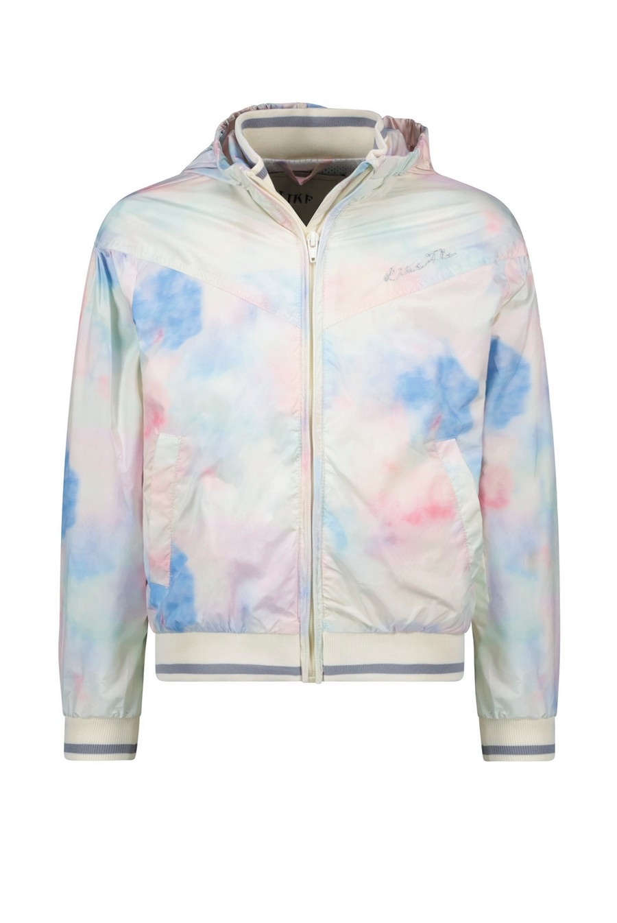 Like Flo Meisjes zomerjas met capuchon - Tie-dye Like Flo Meisjes zomerjas met capuchon - Tie-dye